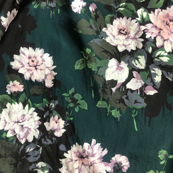 Club Monaco Green Silk Dress - Picture 4 of 4